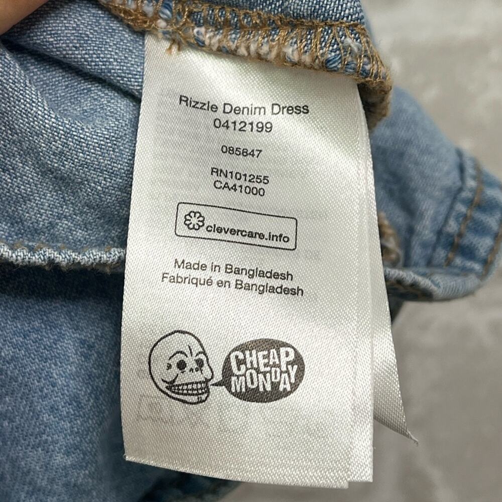 Cheap Monday ASOS Rizzle Denim Dress - Picture 7 of 11